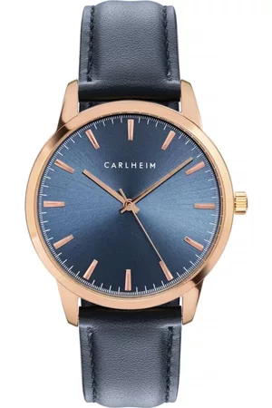 Carlheim Man Klockor - Carl 40mm - Blue - Watch