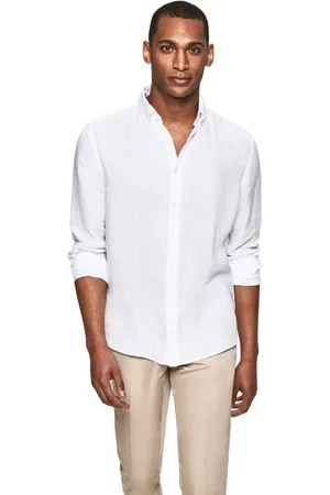 Hackett Skjorta, Herr, 3Xl, Linne, Oxford skjorta