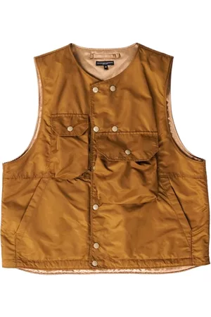 ENGINEERED GARMENTS Jacka, Herr, S, Nylon, Täck Vest Coyote Flight Satin