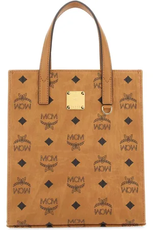 MCM Väska, Dam, ONE Size, Tryckt canvas shoppingväska