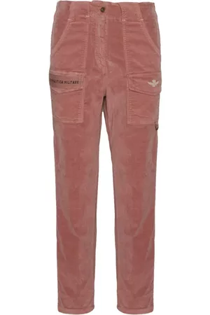 Aeronautica Militare Kvinna Dressade byxor - Aeronautica ilitare Slim-fit byxor