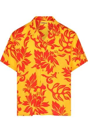 ERL Skjorta, Herr, L, Short Sleeve Shirts