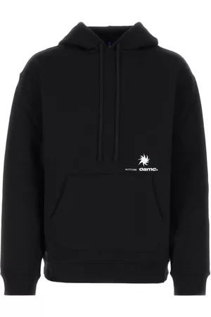 OAMC Sweatshirts & Hoodies, Herr, S, Bomull, Svart bomullsöverdöme