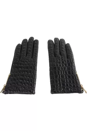 Roberto Cavalli Kvinna Handskar - Black Lambskin Glove