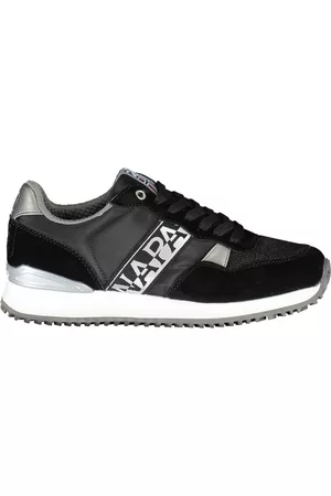 Napapijri Kvinna Sneakers - Black Polyester Sneaker