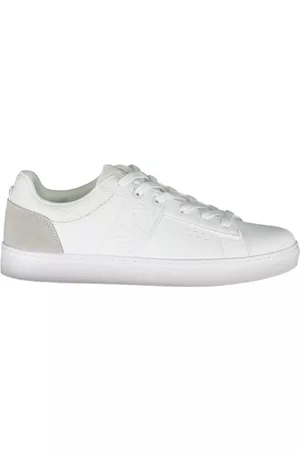 Napapijri Kvinna Vita sneakers - White Polyester Sneaker