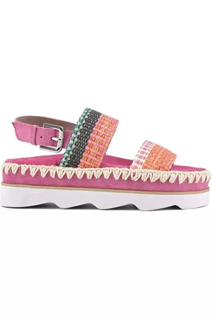Mou Skor, Dam, 37 EU, Mocka, Flat Sandaler