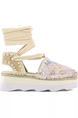 Mou Skor, Dam, 40 EU, Bomull, Espadrilles