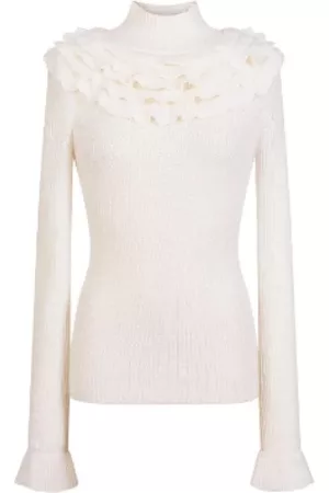 Manoush Stickade tröjor & koftor, Dam, S, Nylon, Turtlenecks
