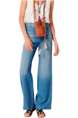 Sessun Kvinna Baggy jeans - Loose-fit Jeans , Dam