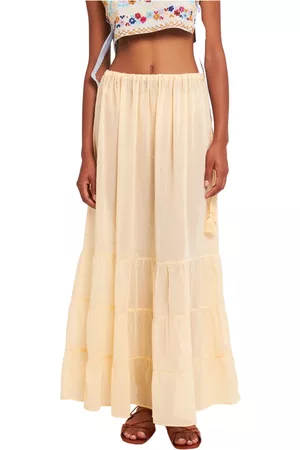 Antik Batik Kvinna Maxikjolar - Hitch maxi rok , Dam