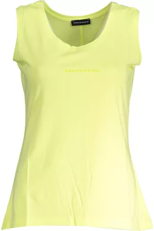 North Sails Kvinna T-shirts - Yellow Cotton Tops & T-Shirt , Dam