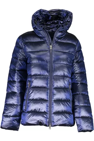 North Sails Kvinna Dunjackor - Blue Polyamide Jackets & Coat , Dam