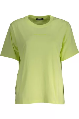 North Sails Kvinna T-shirts - Yellow Cotton Tops & T-Shirt , Dam