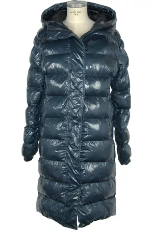 RefrigiWear Kvinna Dunjackor - Blue Polyamide Jackets & Coat , Dam