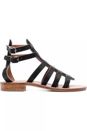 K jacques Skor, Dam, 40 EU, Läder, Flat Sandaler