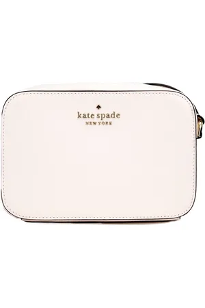 Kate Spade Accessoarer, Dam, ONE Size, Läder, Staci Mini Light Rose Saffiano Leather Camera Bag Crossbody Handbag