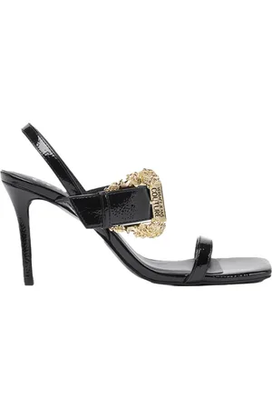 VERSACE Skor, Dam, 39 EU, Flat Sandaler