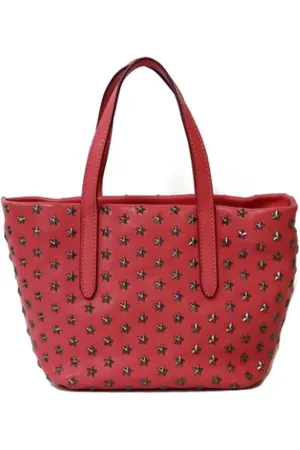 Jimmy Choo Pre-owned, Dam, ONE Size, Läder, Pre-owned läderhandväska