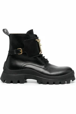 Dsquared2 Skor, Dam, 37 EU, Läder, D2 Statement Ankle Boots