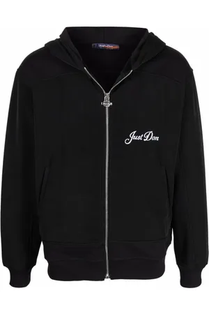 JUST DON Sweatshirts & Hoodies, Herr, M, Bomull, Sweatshirt med dragkedja