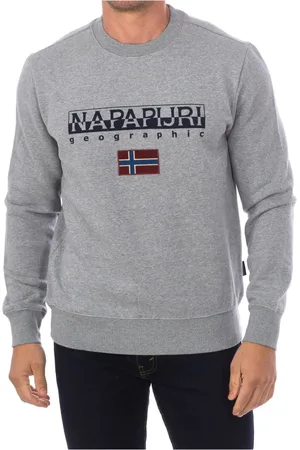 Napapijri Sweatshirts & Hoodies, Herr, M, Bomull, Tröja