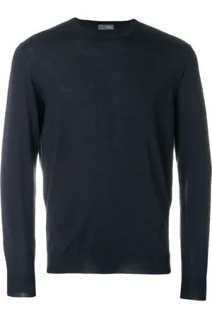DRUMOHR Stickade tröjor & koftor, Herr, M, Round-neck Stickat