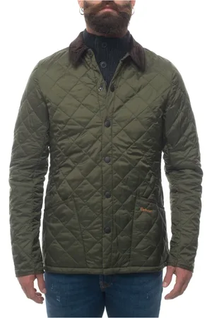 Barbour Jacka, Herr, L, Kort dunjacka med sammetkrage