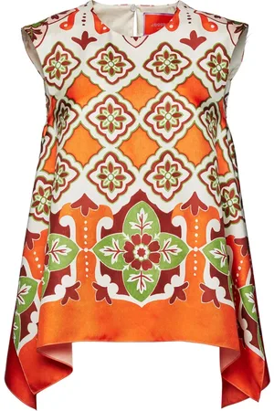 La DoubleJ Topp, Dam, XS, Silk Twill Statement Top