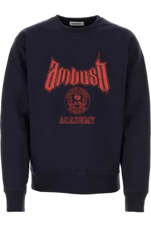 AMBUSH Sweatshirts & Hoodies, Herr, M, Bomull, Midnight Tröja i Bomullsblandning