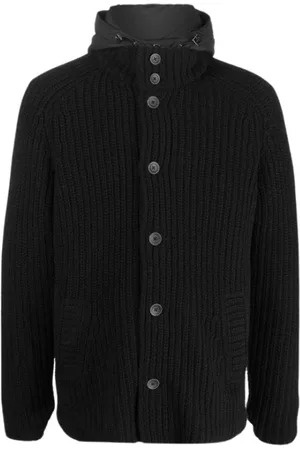 HERNO Jacka, Herr, L, Nylon, Svart Ullbomberjacka