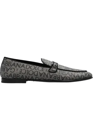 Dolce & Gabbana Skor, Herr, 40 1/2 EU, Läder, Loafers med monogram