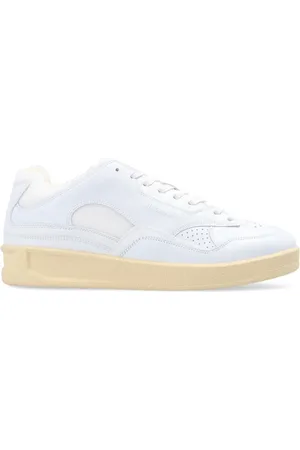 Jil Sander Skor, Herr, 40 EU, Läder, Sneakers med logotyp