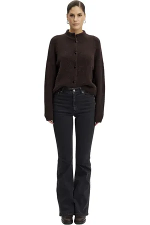Gestuz Jeans, Dam, W27 L32, Bomull, Klassiska Flared Jeans