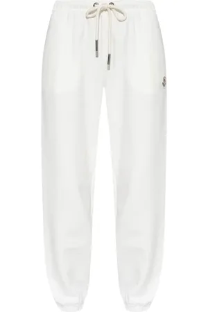 Moncler Byxor, Herr, L, Bomull, Sweatpants med logopatch