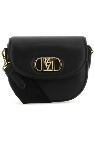 MCM Väska, Dam, ONE Size, Svart Nappa Crossbody Väska