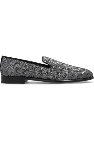 Dolce & Gabbana Skor, Herr, 43 EU, Paljetter, Slip-on skor med paljetter