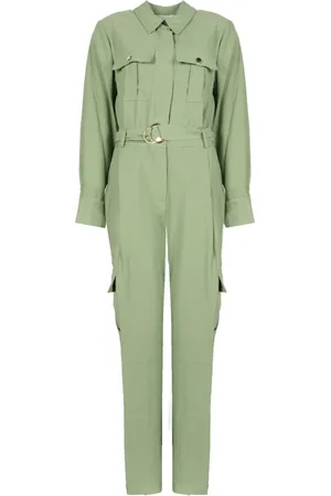 Silvian Heach Jumpsuits & Playsuits, Dam, M, Polyester, Elegant Dragkedja Jumpsuit