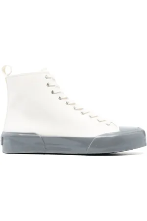 Jil Sander Skor, Herr, 42 EU, Canvas High-Top Sneakers