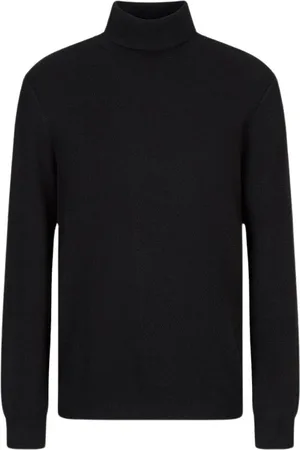 Armani Exchange Stickade tröjor & koftor, Herr, L, Stilfull Pullover Tröja
