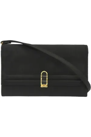 Hermès Pre-owned, Dam, ONE Size, Mocka, Pre-owned Mocka crossbodyvskor