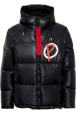 Peuterey Jacka, Herr, L, Svart huva jacka för män - XL