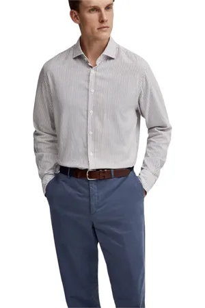 Hackett Skjorta, Herr, XL, Bomull, Randig tröja