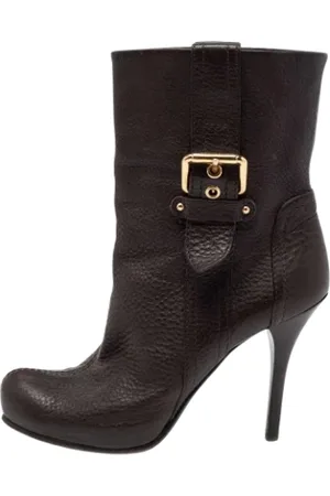 NUEVAS BOTAS LOUIS VUITTON MINIMALISA 36 CAJA ZAPATOS ANTE NEGRO + BOTAS  Suecia ref.875169 - Joli Closet