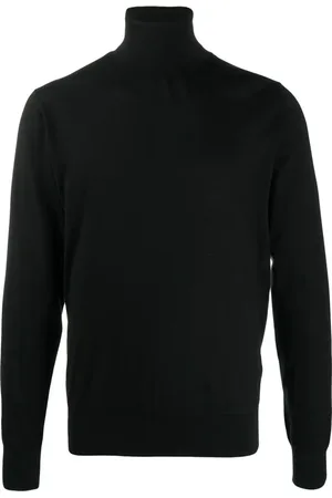 Dolce & Gabbana Stickade tröjor & koftor, Herr, 3Xl, Klassiska Turtlenecks