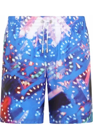 Dolce & Gabbana Badkläder, Herr, M, Läder, Havskläder MultiColour Badshorts