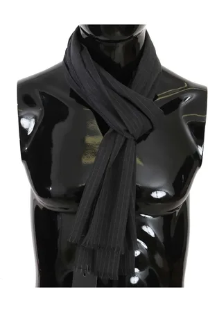 Dolce & Gabbana Accessoarer, Herr, ONE Size, Randig Ullhalsduk - Håll dig varm och stilfull
