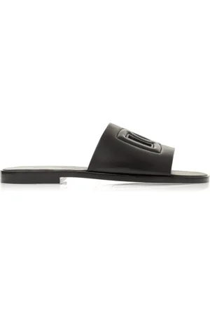 Dolce & Gabbana Skor, Herr, 40 EU, Läder, Läder Slides för Män - Steg in i Stil
