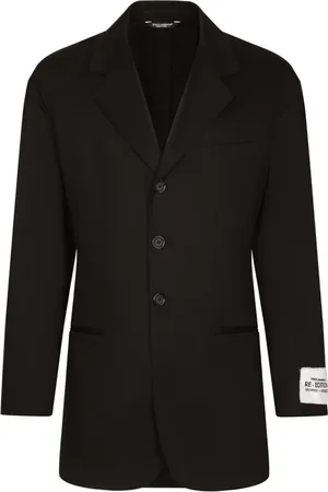 Dolce & Gabbana Jacka, Herr, L, Svart enkelknäppt blazer