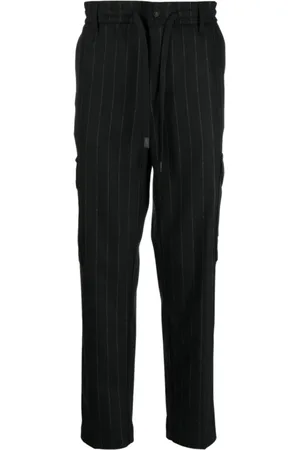 VERSACE Byxor, Herr, L, Slim-fit Svarta Byxor